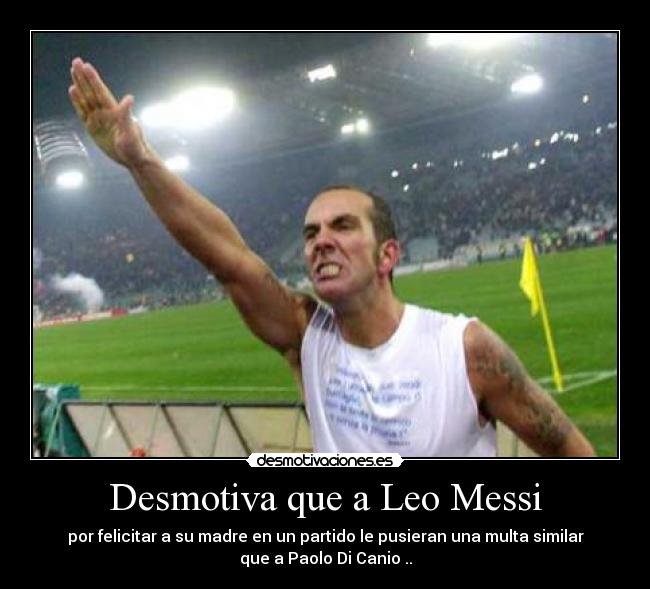 Desmotiva que a Leo Messi - 