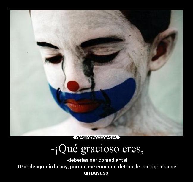 carteles payaso desmotivaciones