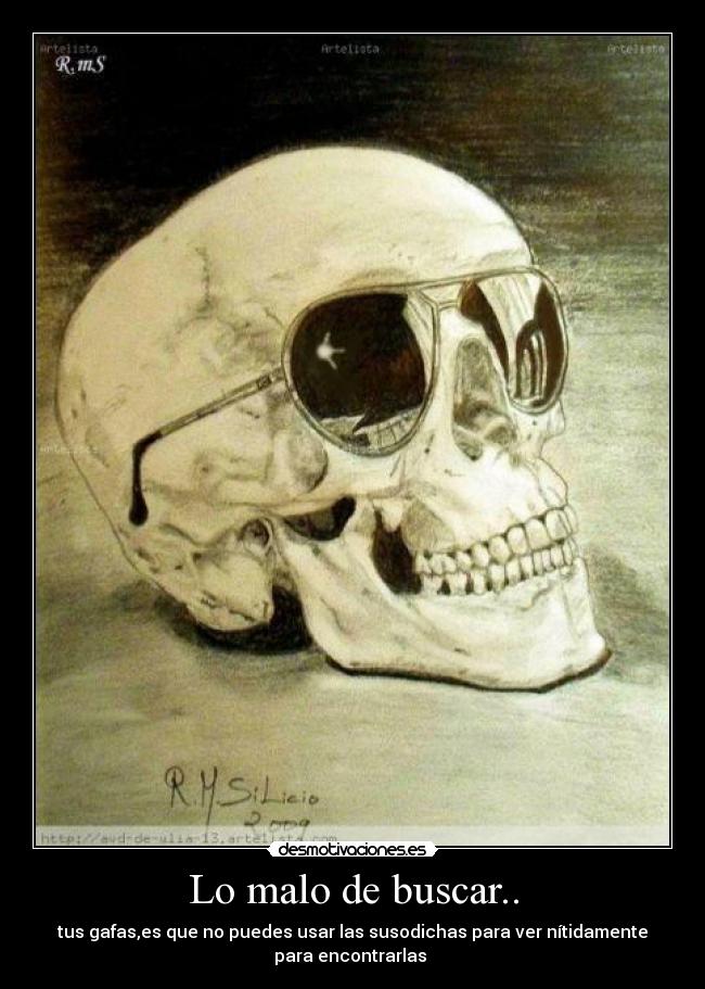 Lo malo de buscar.. - 