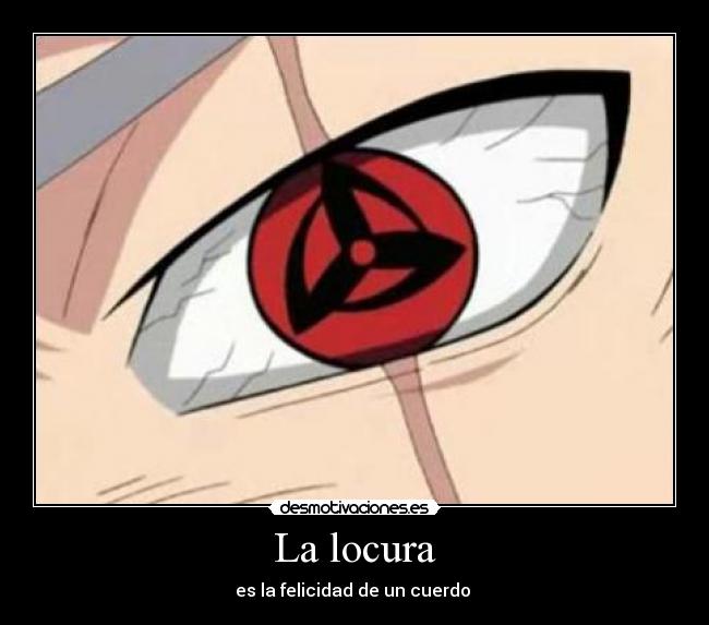 La locura - es la felicidad de un cuerdo