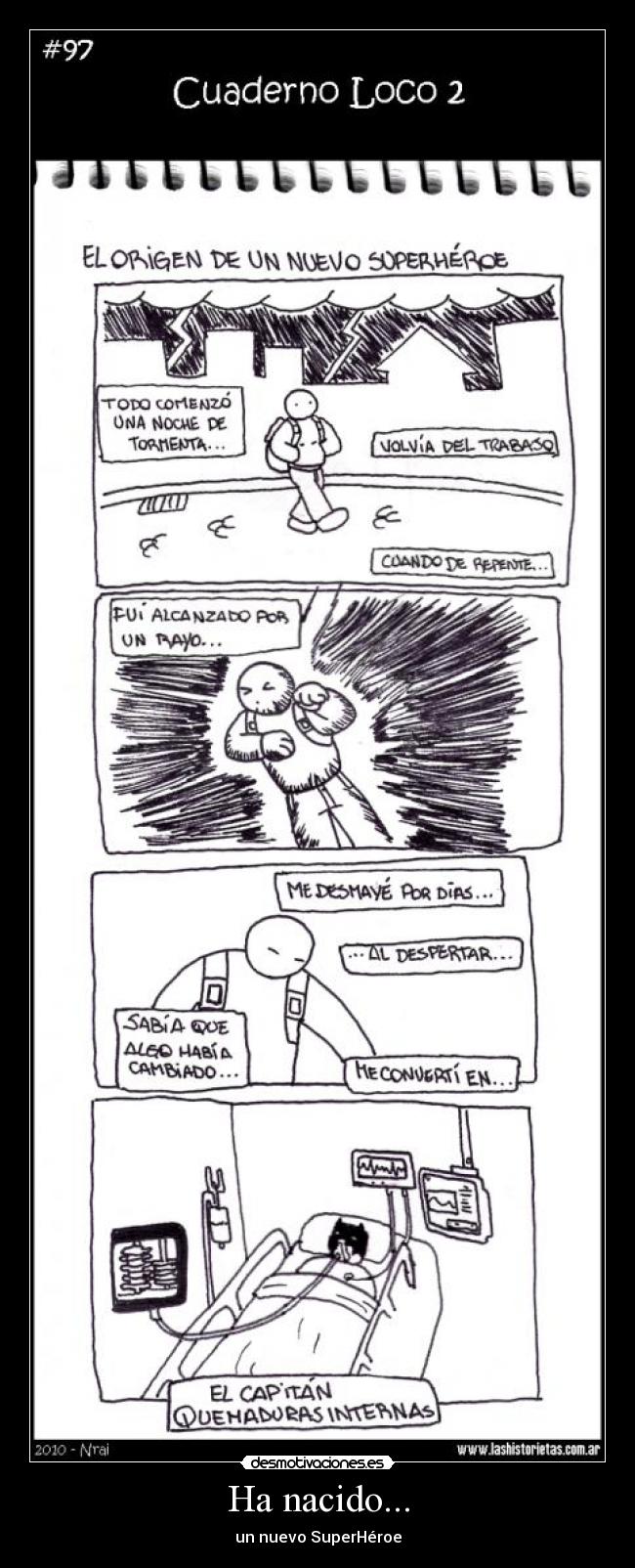 Ha nacido... - un nuevo SuperHéroe