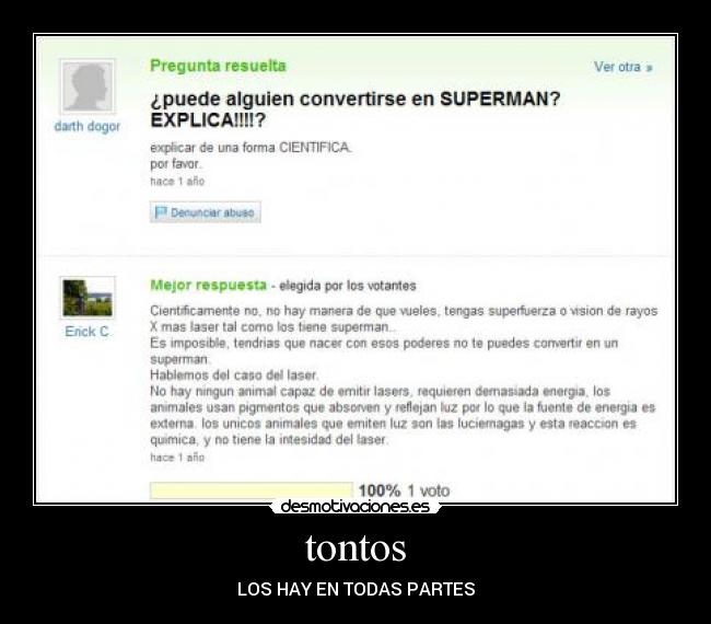 tontos -
