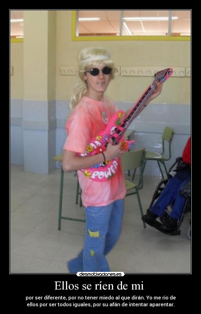 Ellos se ríen de mi  - 