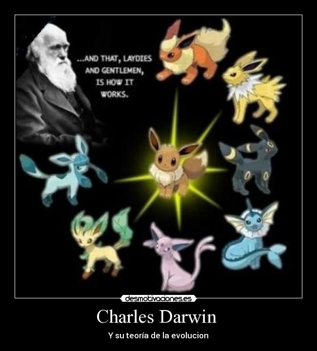 carteles charles darwin teoria evolucion desmotivaciones