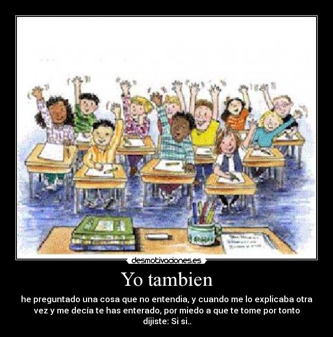 Yo tambien -