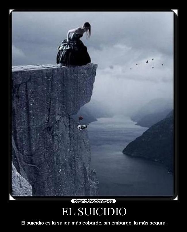 carteles suicidio desmotivaciones