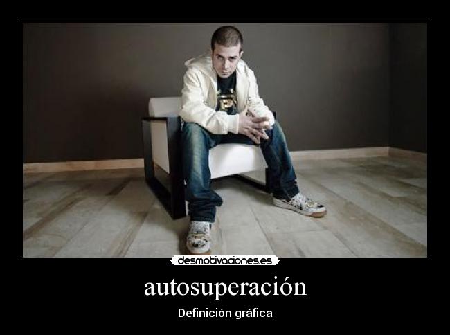 autosuperación - Definición gráfica