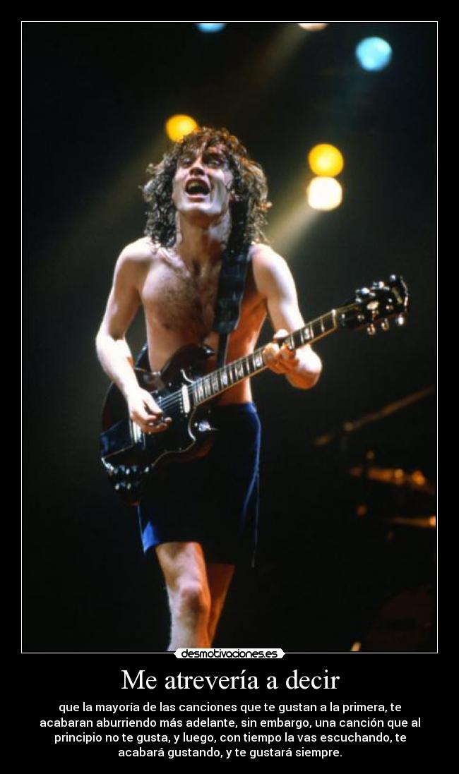 Me atrevería a decir -