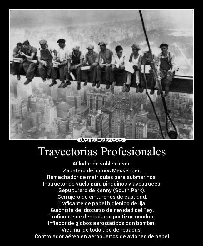 Trayectorias Profesionales -