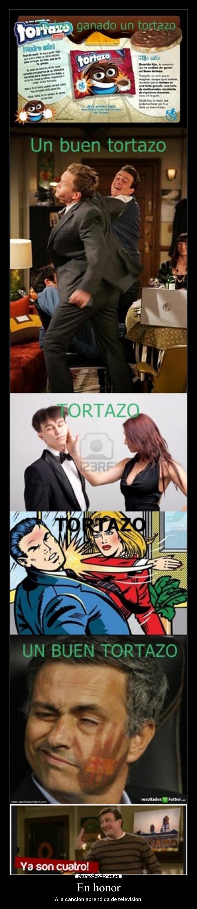 carteles tortazo marshall barney mejur hombre comic mourinho cuatro desmotivaciones