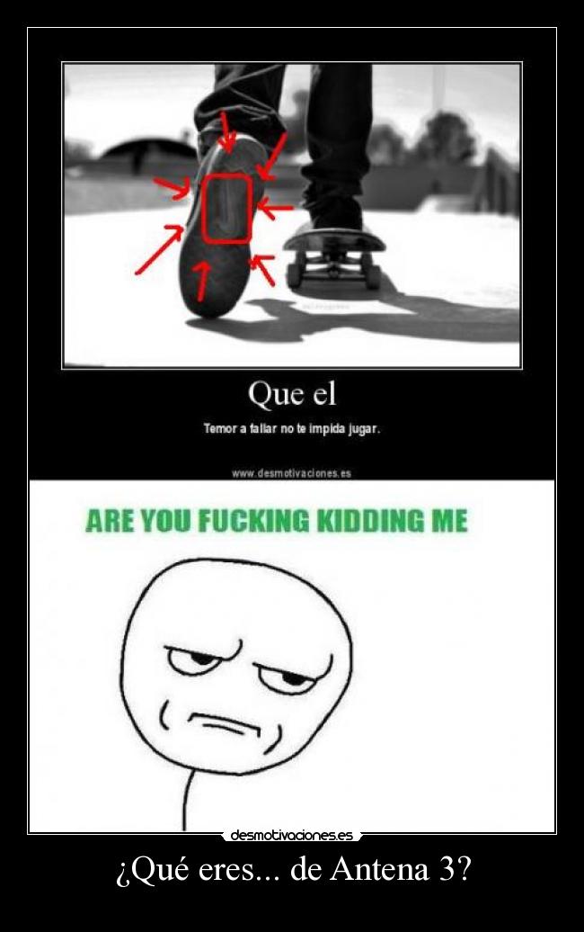 ¿Qué eres... de Antena 3? -