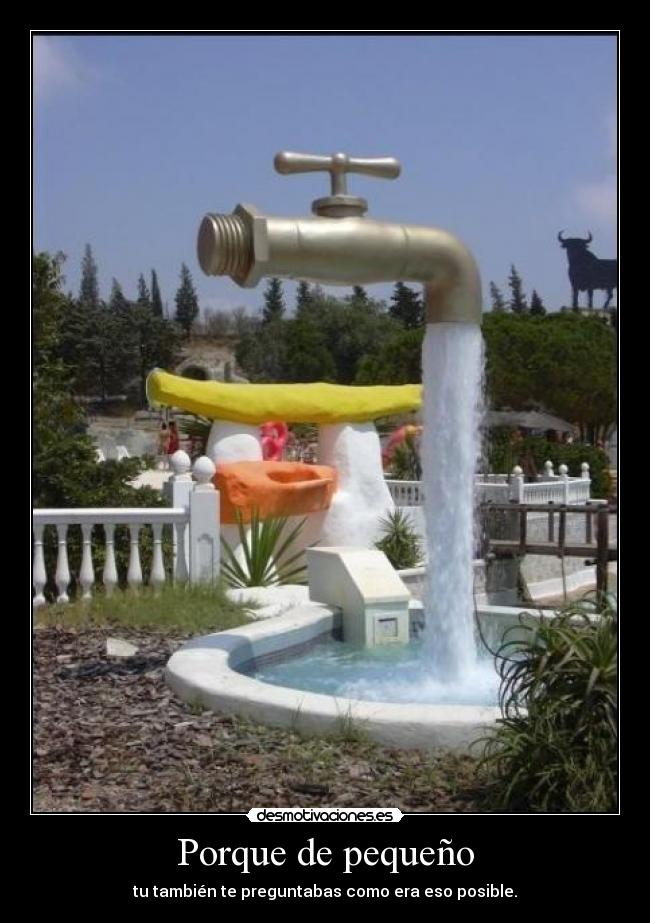 Porque de pequeño - 