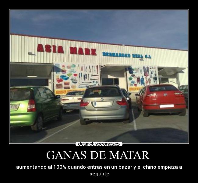 GANAS DE MATAR  - 