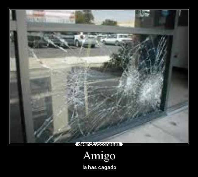 Amigo - la has cagado