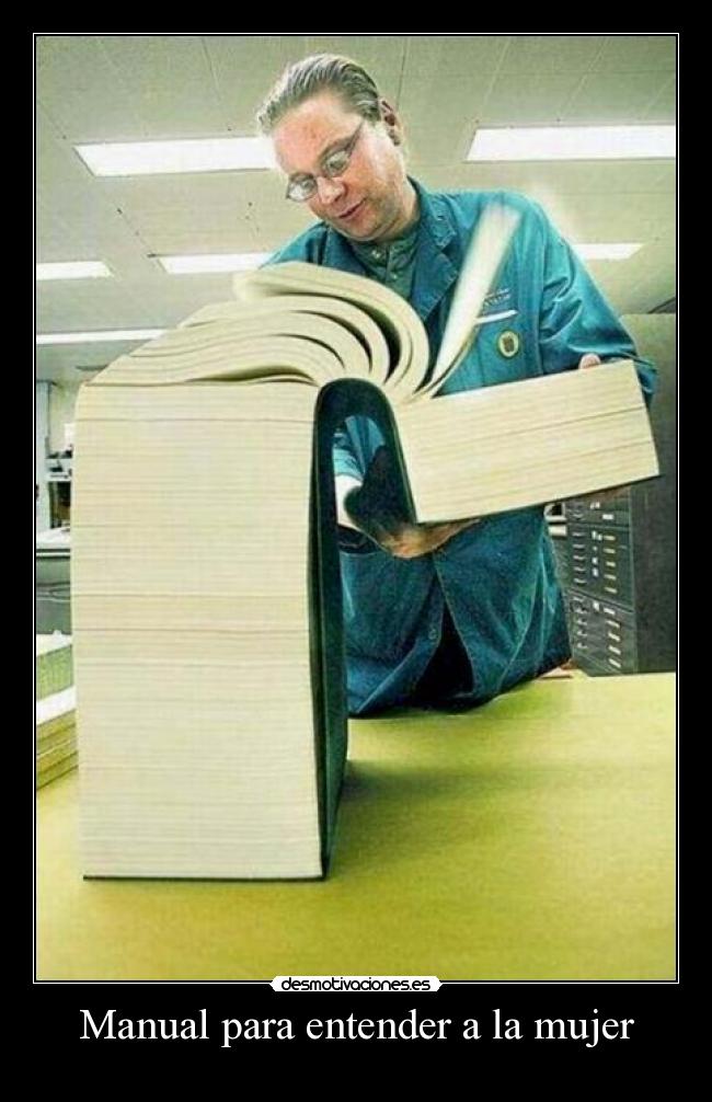 Manual para entender a la mujer -