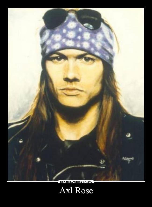 carteles axl rose desmotivaciones