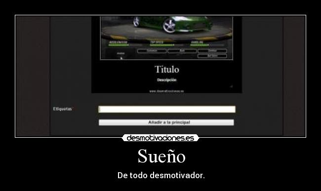 Sueño - De todo desmotivador.