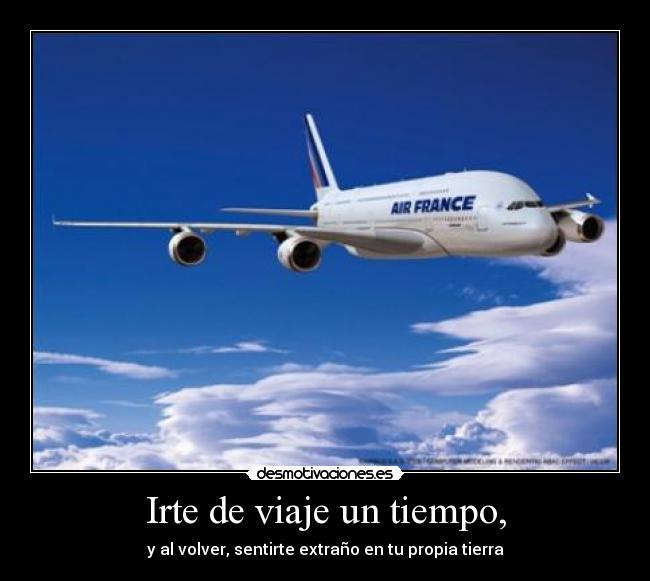 carteles viaje avion desmotivaciones