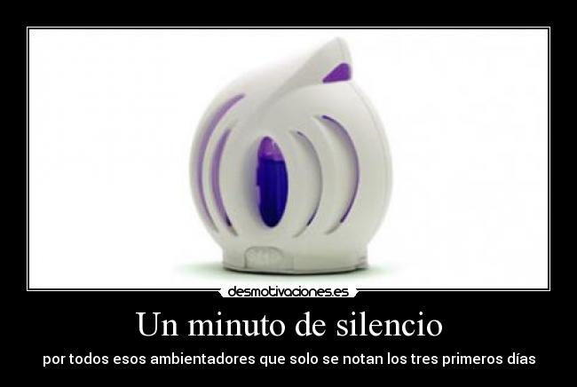 Un minuto de silencio -