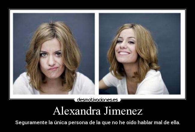 carteles alexandra jimenez desmotivaciones