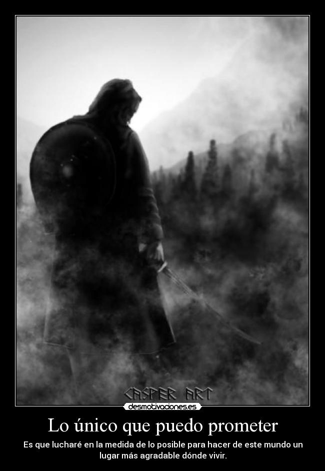 carteles terasbetoni luchar mundo viking casper art desmotivaciones