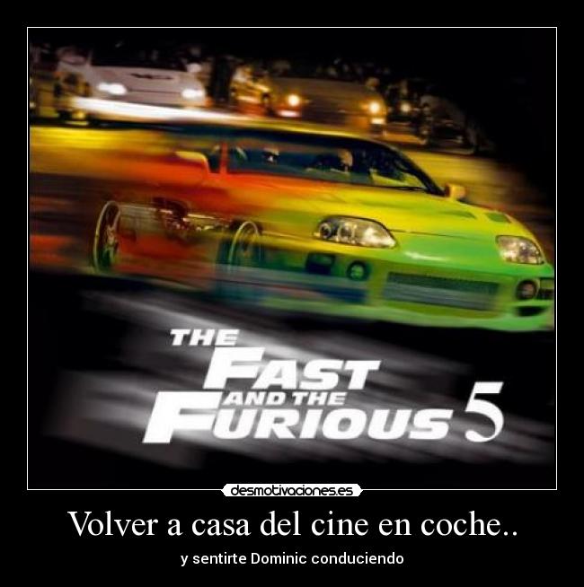 carteles casa cine fast desmotivaciones
