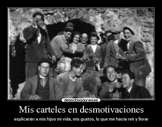 Mis carteles en desmotivaciones -