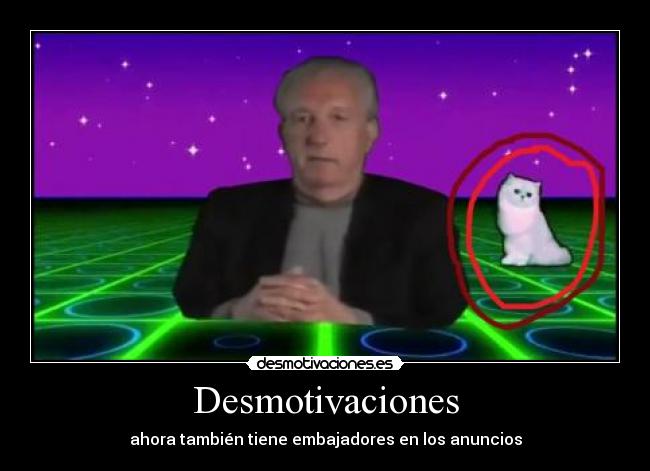 Desmotivaciones - ahora también tiene embajadores en los anuncios