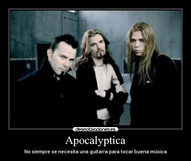 Apocalyptica - No siempre se necesita una guitarra para tocar buena música