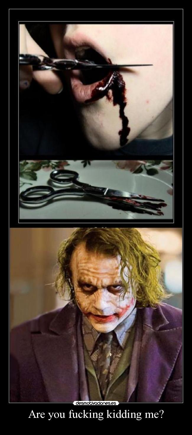 Are you fucking kidding me? - 