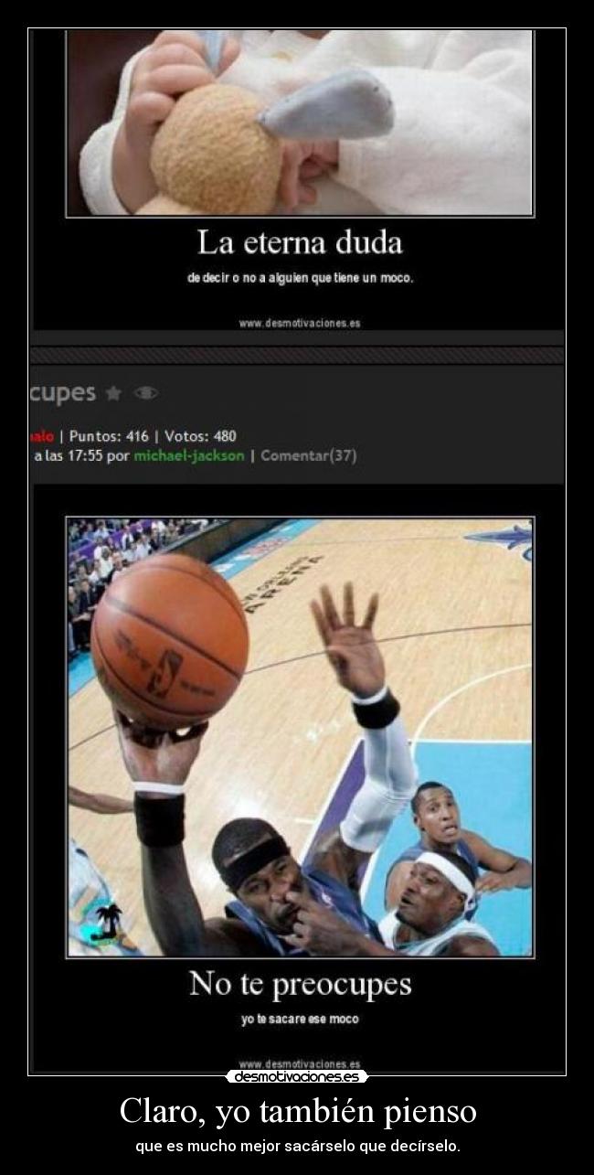 Claro, yo también pienso - 