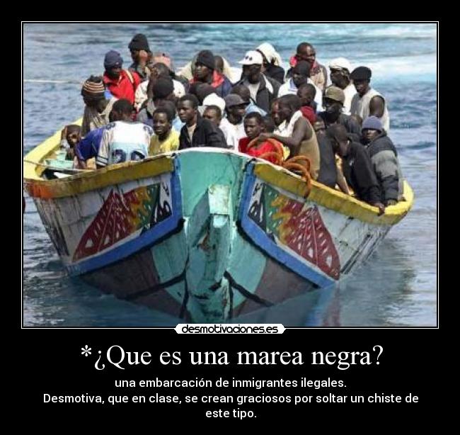 *¿Que es una marea negra? - 