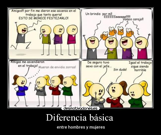 Diferencia básica - entre hombres y mujeres