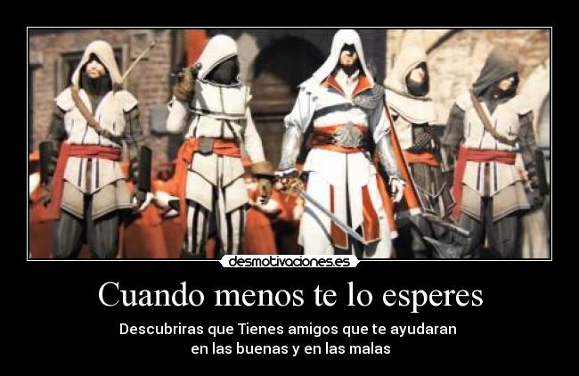 Cuando menos te lo esperes -