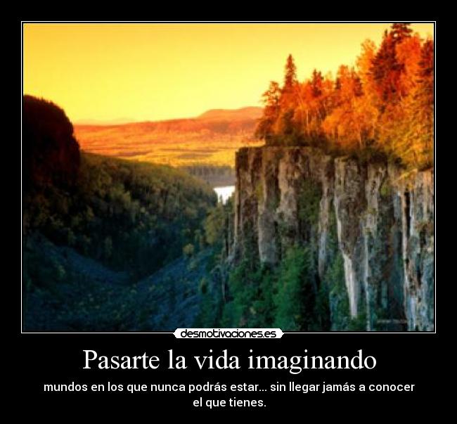 Pasarte la vida imaginando - 