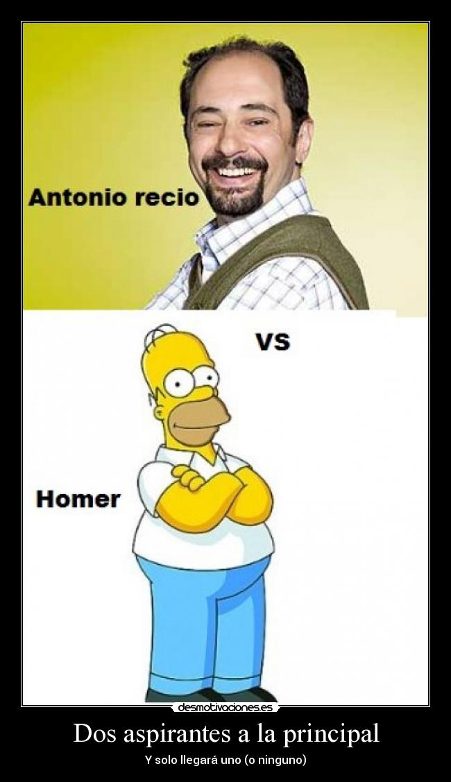 Dos aspirantes a la principal - Y solo llegará uno (o ninguno)