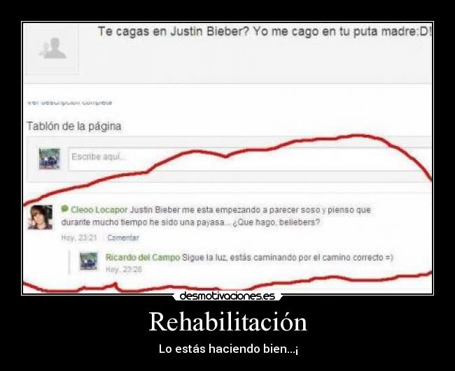 carteles bieber desmotivaciones