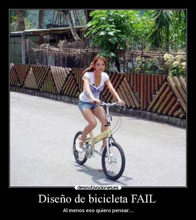 Diseño de bicicleta FAIL  - 