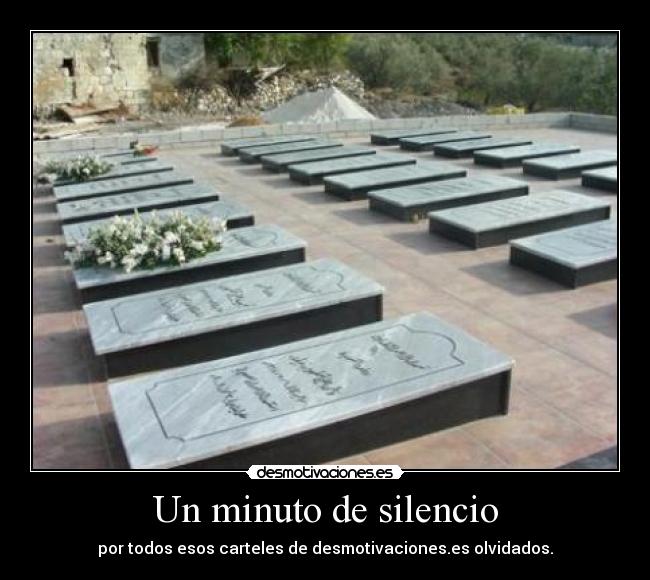 Un minuto de silencio - 