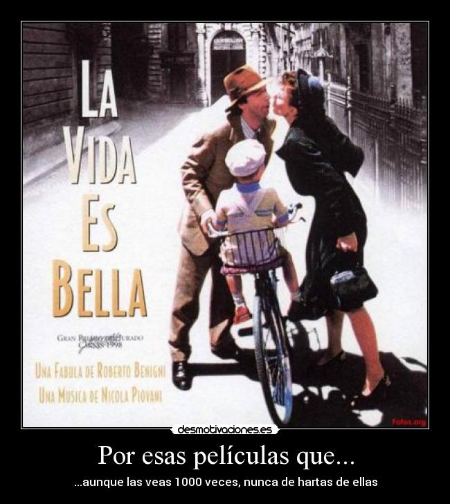 Por esas películas que... -