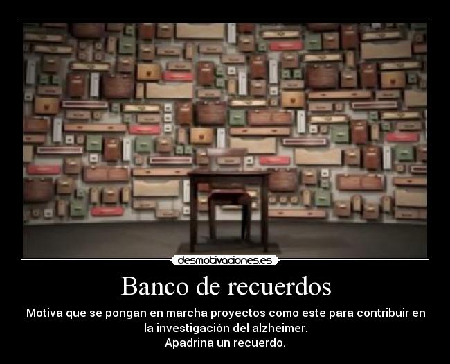 Banco de recuerdos - 