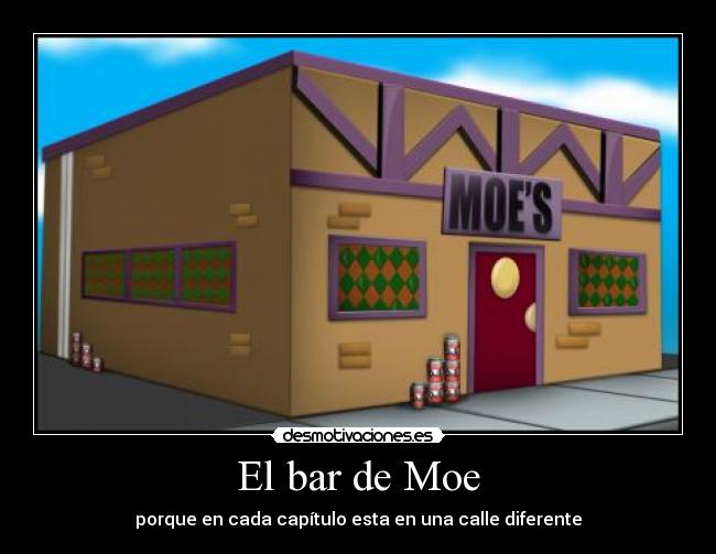 El bar de Moe -