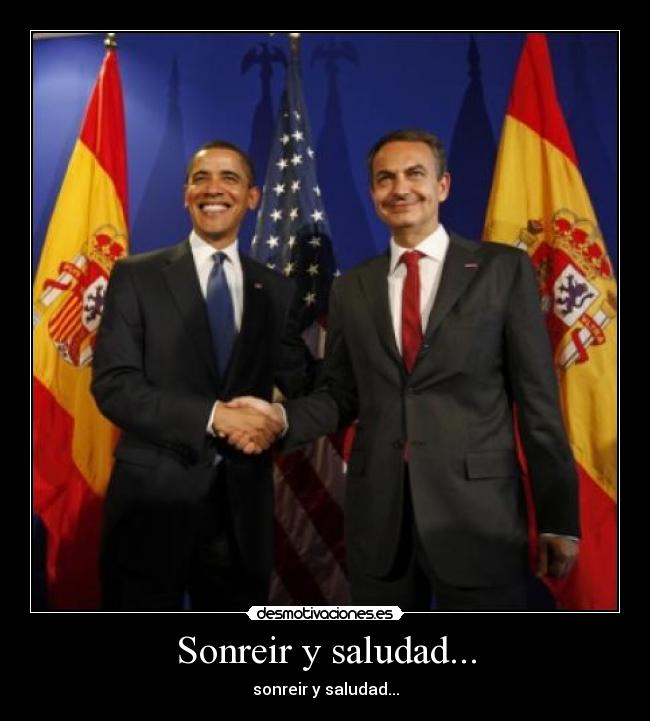 Sonreir y saludad... - sonreir y saludad...