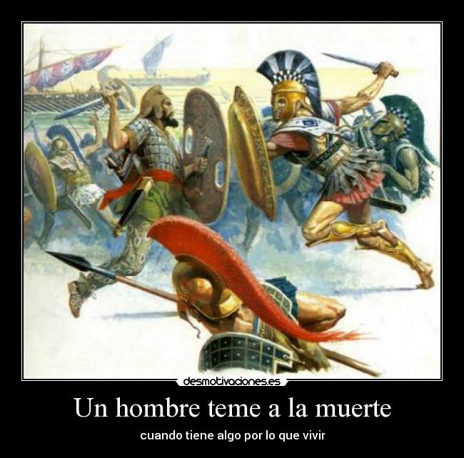 Un hombre teme a la muerte -