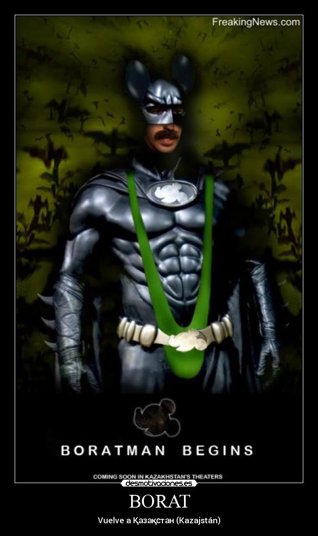 BORAT - Vuelve a Қазақстан (Kazajstán)