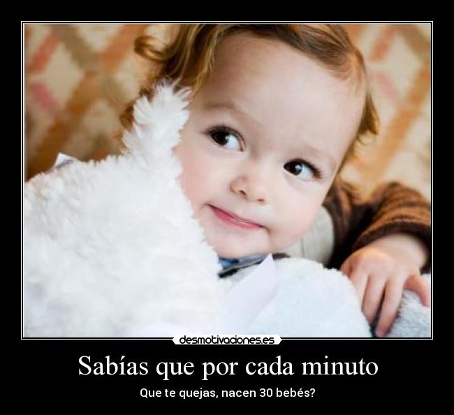 Sabías que por cada minuto - 