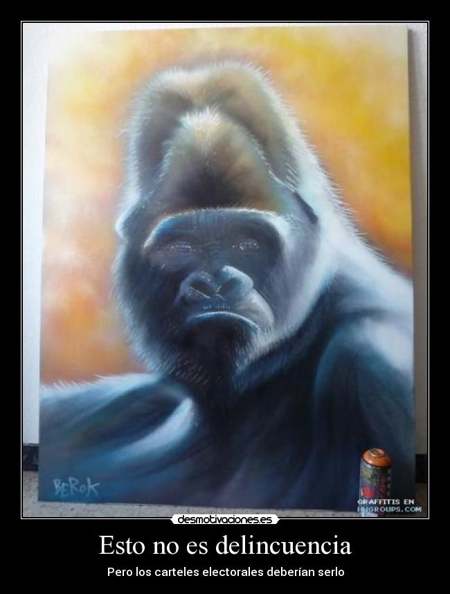 Esto no es delincuencia -