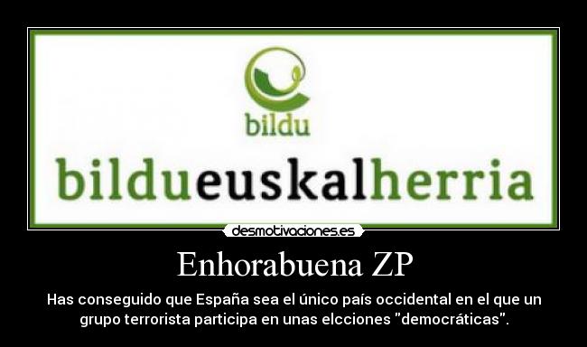 Enhorabuena ZP -