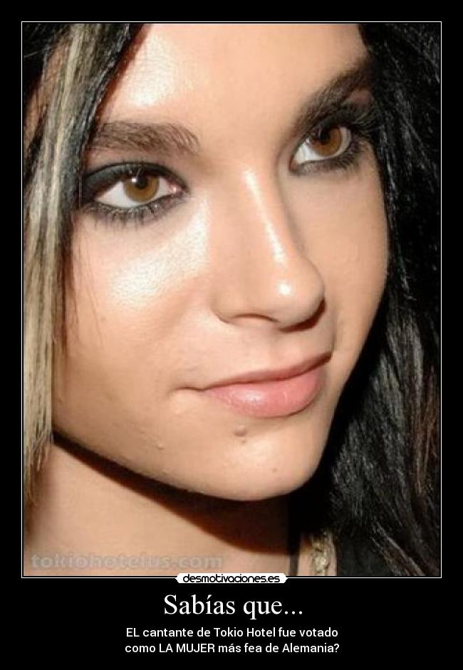 carteles tokio hotel mujer hombre alemania desmotivaciones