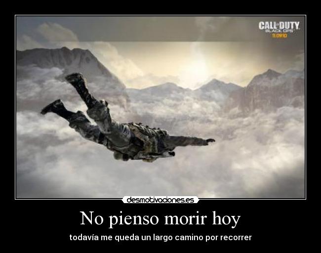 No pienso morir hoy - 